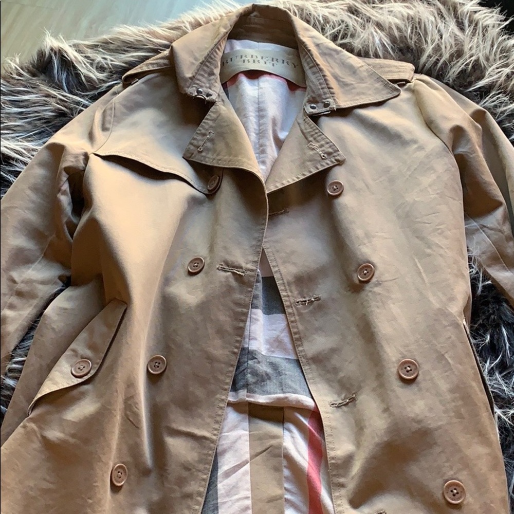 BURBERRY BRIT Jacket with Belt